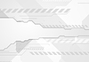 Vector clipart: Tech grey geometric abstract background