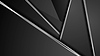 Black abstract design with silver metallic stripes | Stock Illustration