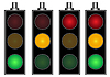 Four traffic lights