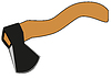Vector clipart: Hatchet