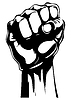 Vector clipart: Fist
