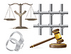 Vector clipart: law icons