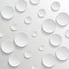 Vector clipart: White circles -
