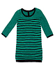 Gestrickte gestreiften Kleid | Stock Foto