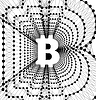 Векторный клипарт: Биткойн - электронная форма денег и инновационные