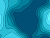 paper cut background. Abstract origami wave design
