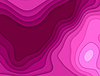 paper cut background. Abstract origami wave design