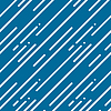 Patrón geométrico sobre fondo azul | Ilustración vectorial