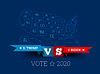 Presidential elections in United States. Donald