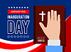 Vector clipart: Inauguration of President of United States,