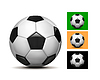 Football balls. set | Stock Vector Graphics
