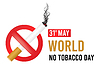 World No Tobacco Day. illsutration | Stock Vector Graphics