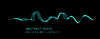 Vector clipart: Abstract waves of lines. Blend design