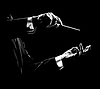 Conductor`s hands | Stock Vector Graphics
