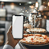 Photo 300 DPI: smartphone application for ordering pizza in