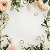 Фото 300 DPI: Свадебные атрибуты Flatlay для приглашений и