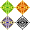 Vector clipart: Oriental patterns
