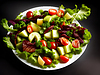 Vegetable greek salad | Stock Foto