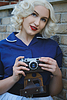 Fotógrafo de estilo antiguo | Foto de stock