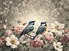 Pájaro en ramita | Ilustración