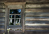 Window of old wooden house | Stock Foto