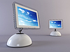 Zwei moderne Computer | Stock Illustration
