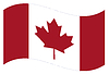 Vector clipart: flag. Canada