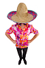Funny mexican with sombrero hat | Stock Foto