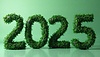 3d number 2025 for New Year celebration party, | Stock Illustration