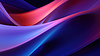 Vibrant abstract blue and purple waveform with flui | Stock Illustration