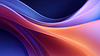 Vibrant abstract blue and purple waveform with flui | Stock Illustration