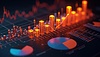 3D infographics for business presentation with | Stock Illustration