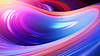 Abstract colorful 3D artwork with flowing waves of | Stock Illustration