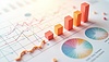 3D-инфографика для бизнес-презентации с | Иллюстрация