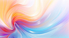 Abstract colorful 3D artwork with flowing waves of | Stock Illustration