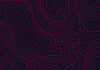 Vector clipart: Topographic map background with altitude lines.