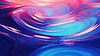 Abstract colorful 3D artwork with flowing waves of | Stock Illustration