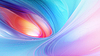 Abstract colorful 3D artwork with flowing waves of | Stock Illustration