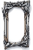 3D ornate frame in art deco and art nouveau style | Stock Illustration