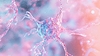 3D glowing nerve cell with dendrites, representing | Stock Illustration