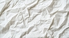 White crumpled paper texture with detailed folds an | Stock Illustration