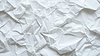 White crumpled paper texture with detailed folds an | Stock Illustration