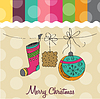 Vector clipart: Christmas card