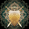Vector clipart: Amber shield