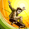 Vector clipart: Easy skater