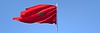 3D-Wiedergabe der Nationalflagge von Marokko, die in weht | Stock Illustration