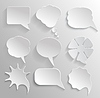 Vector clipart: Speech Bubble