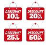 Vector clipart: Sign board discount
