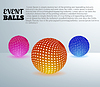 Vector clipart: Event balls