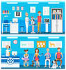 Vector clipart: Veterinarian Hall Reception